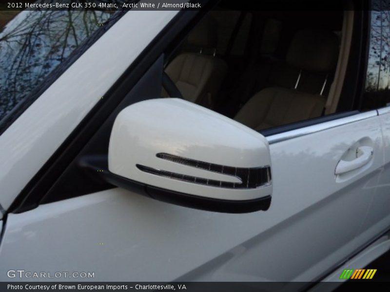 Arctic White / Almond/Black 2012 Mercedes-Benz GLK 350 4Matic