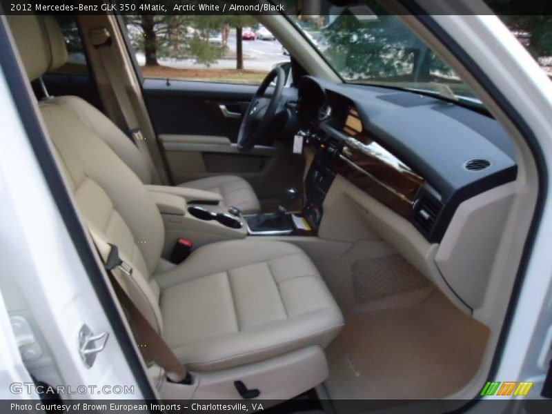 Arctic White / Almond/Black 2012 Mercedes-Benz GLK 350 4Matic