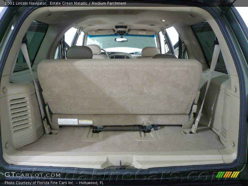 Estate Green Metallic / Medium Parchment 2001 Lincoln Navigator
