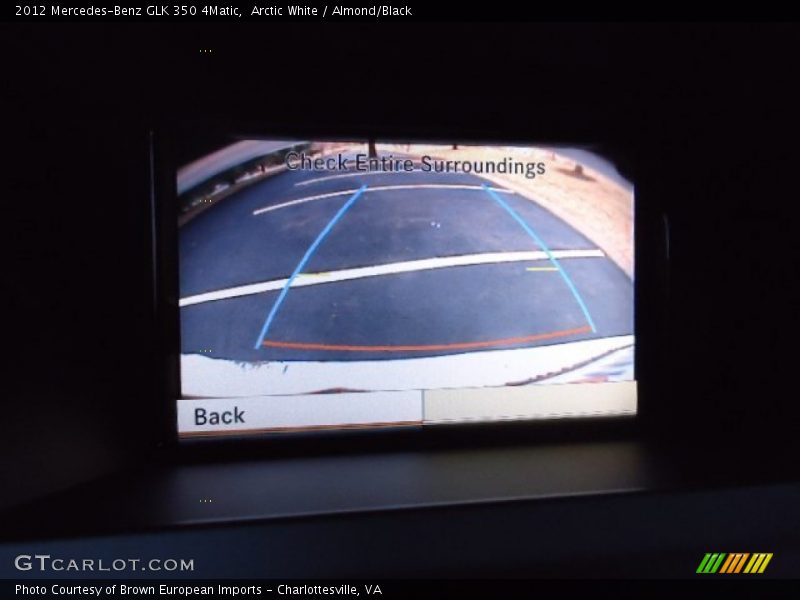 Arctic White / Almond/Black 2012 Mercedes-Benz GLK 350 4Matic