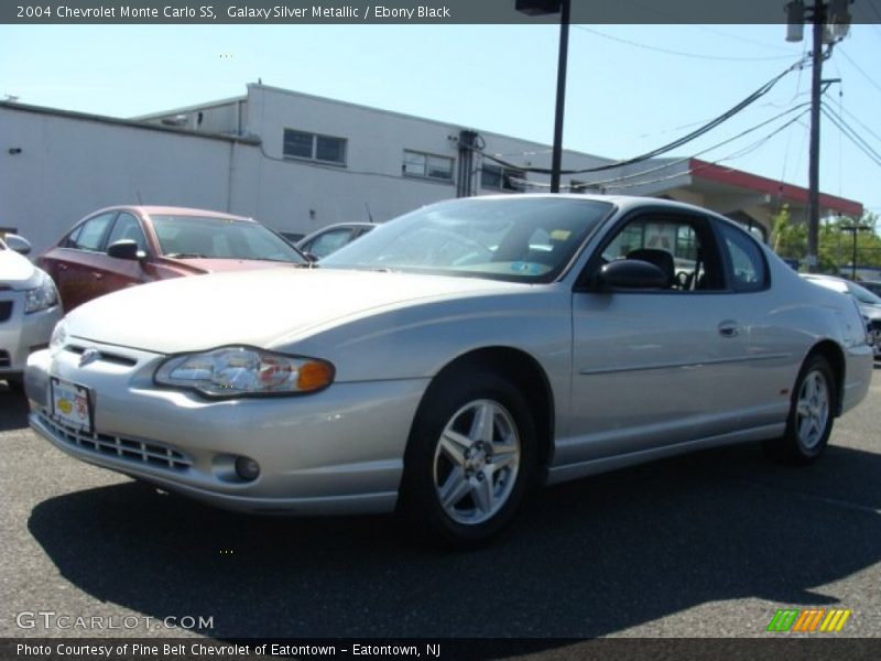 Galaxy Silver Metallic / Ebony Black 2004 Chevrolet Monte Carlo SS
