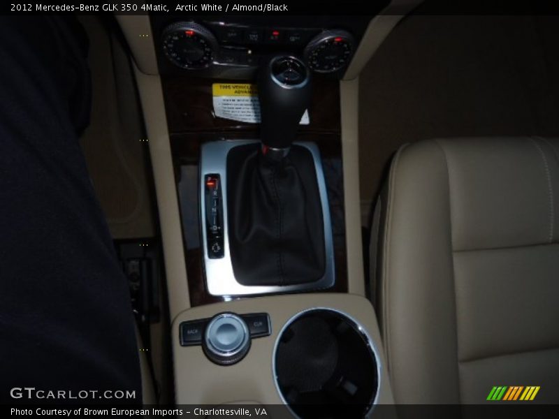Arctic White / Almond/Black 2012 Mercedes-Benz GLK 350 4Matic