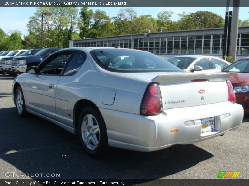 Galaxy Silver Metallic / Ebony Black 2004 Chevrolet Monte Carlo SS
