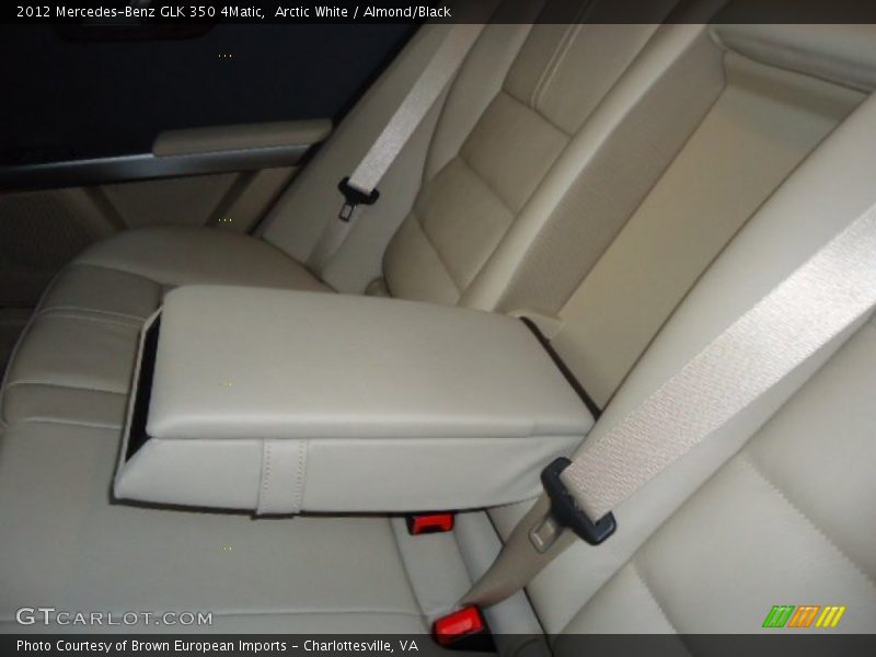 Arctic White / Almond/Black 2012 Mercedes-Benz GLK 350 4Matic