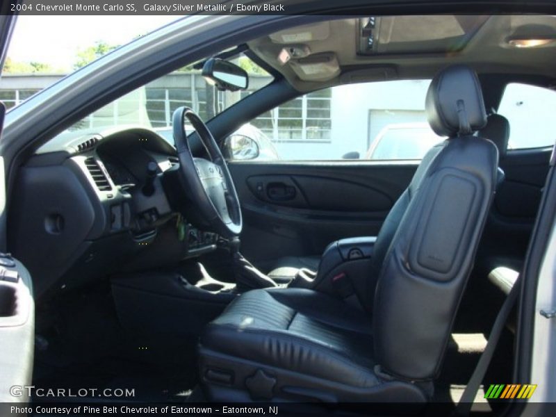 Galaxy Silver Metallic / Ebony Black 2004 Chevrolet Monte Carlo SS