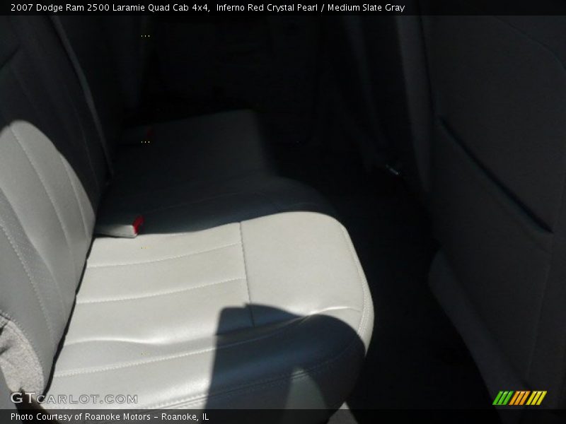 Inferno Red Crystal Pearl / Medium Slate Gray 2007 Dodge Ram 2500 Laramie Quad Cab 4x4