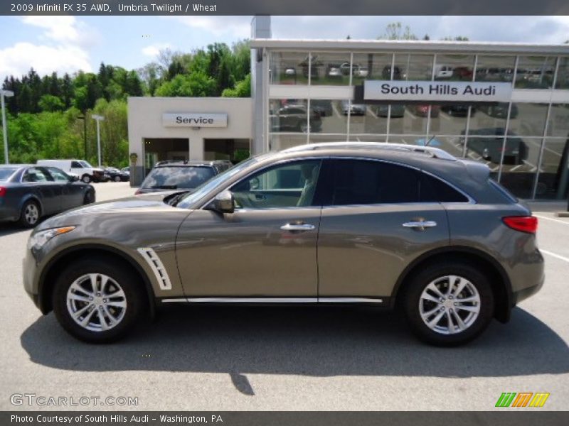 Umbria Twilight / Wheat 2009 Infiniti FX 35 AWD