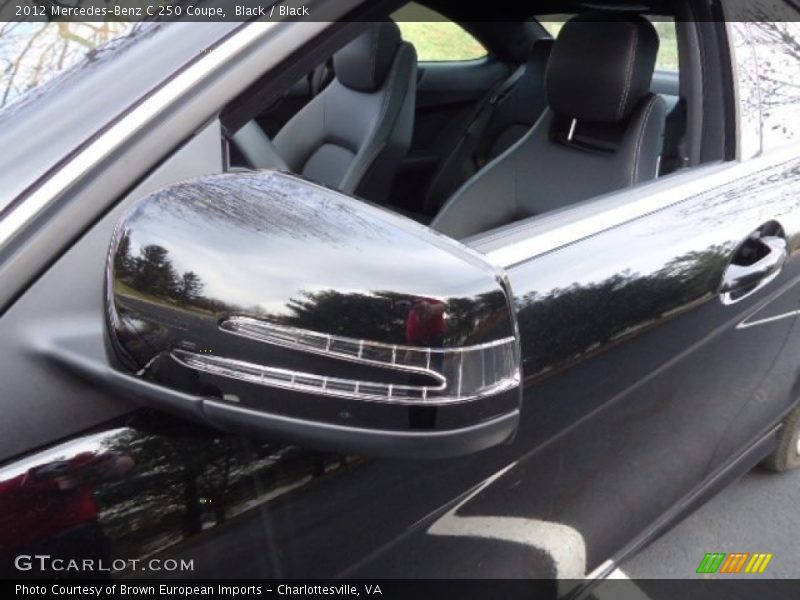 Black / Black 2012 Mercedes-Benz C 250 Coupe