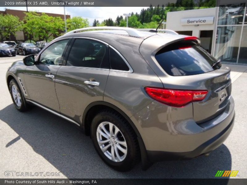 Umbria Twilight / Wheat 2009 Infiniti FX 35 AWD