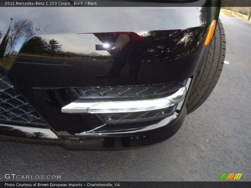 Black / Black 2012 Mercedes-Benz C 250 Coupe