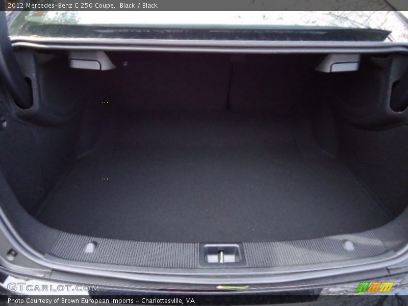 Black / Black 2012 Mercedes-Benz C 250 Coupe