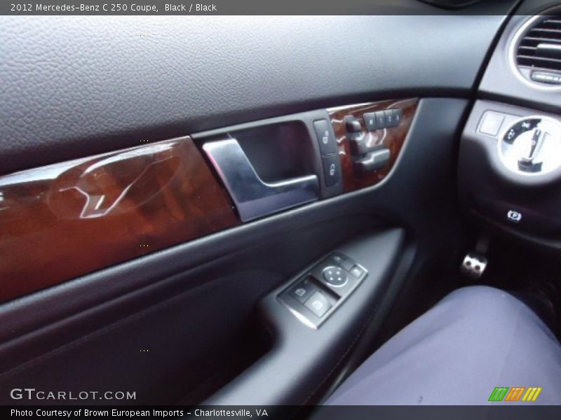 Black / Black 2012 Mercedes-Benz C 250 Coupe