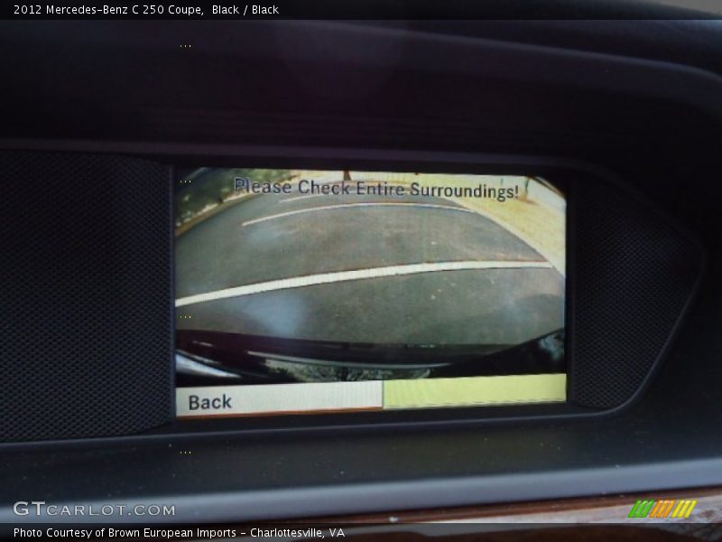 Black / Black 2012 Mercedes-Benz C 250 Coupe