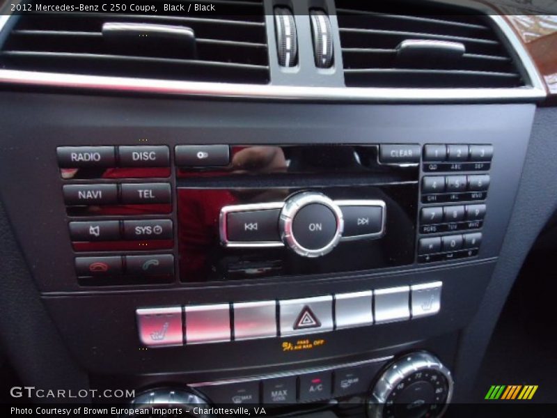 Black / Black 2012 Mercedes-Benz C 250 Coupe