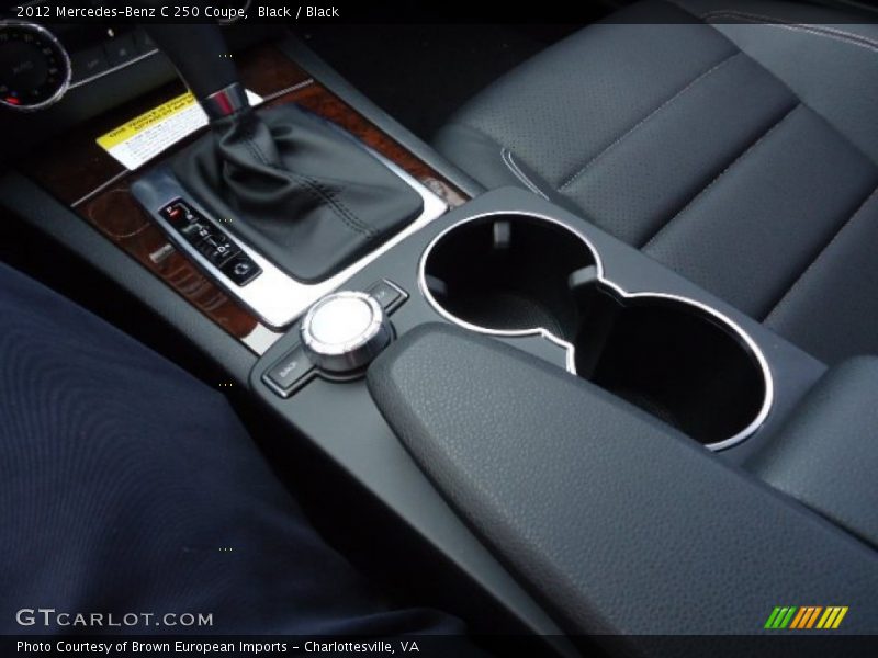 Black / Black 2012 Mercedes-Benz C 250 Coupe