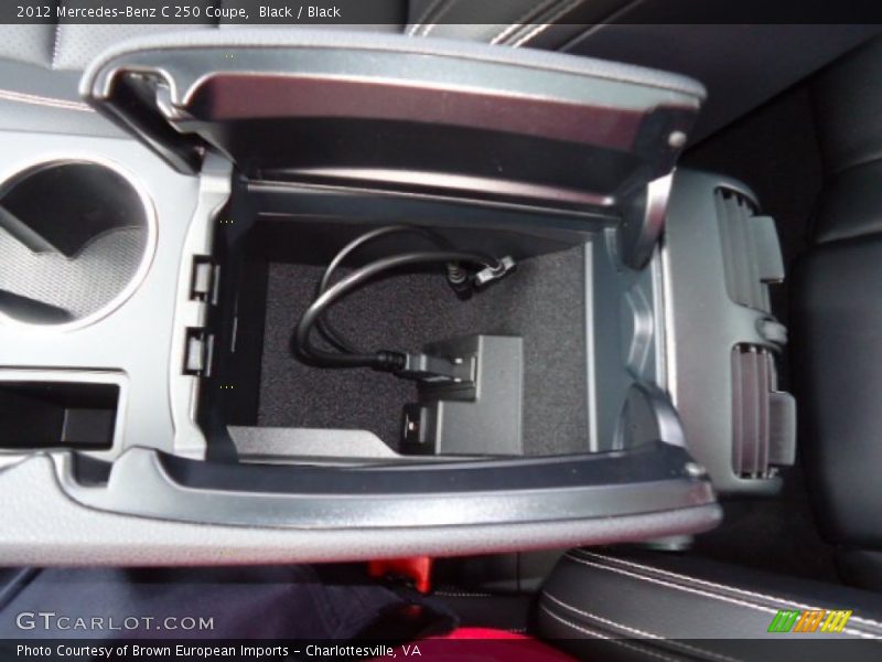 Black / Black 2012 Mercedes-Benz C 250 Coupe