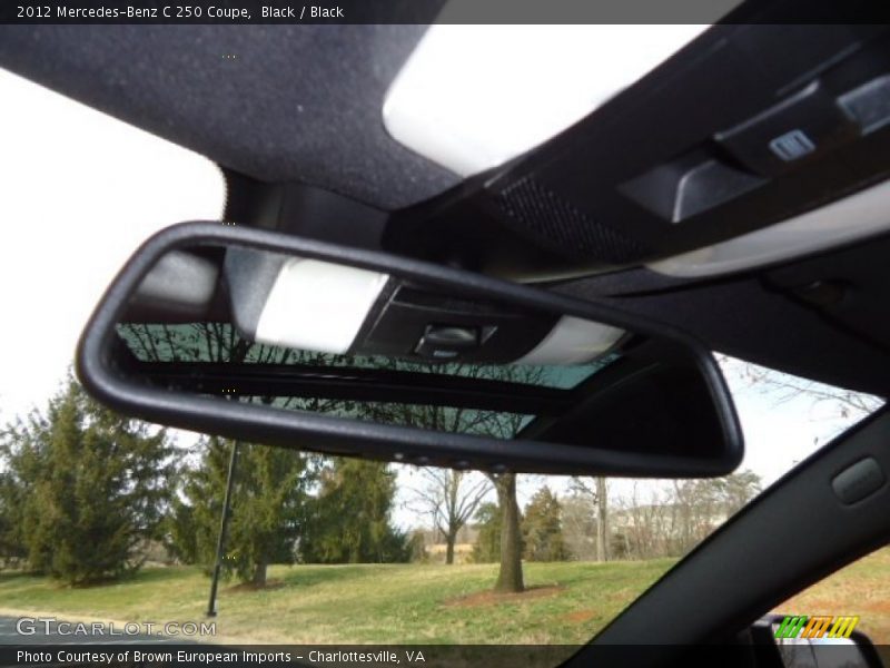 Black / Black 2012 Mercedes-Benz C 250 Coupe