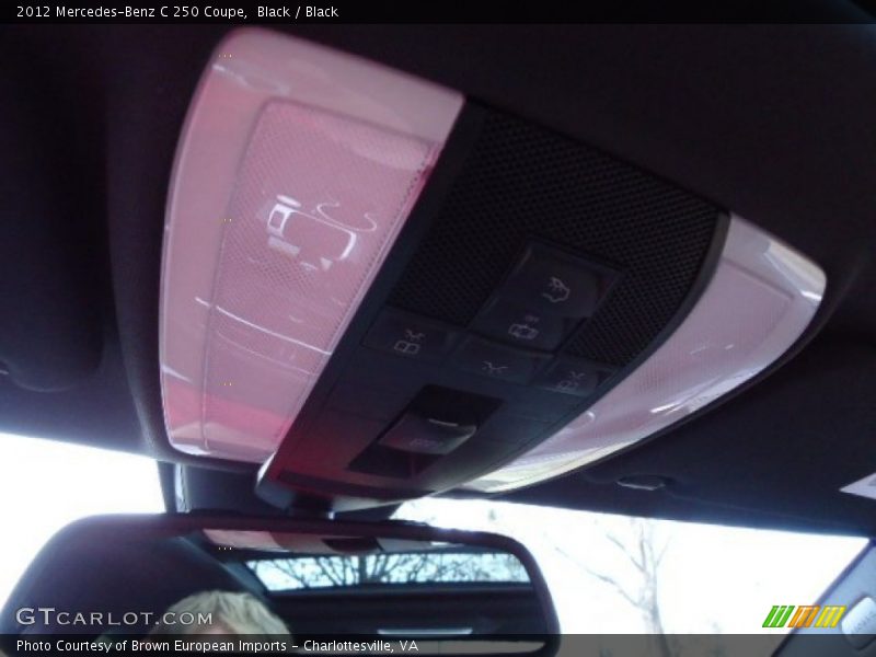 Black / Black 2012 Mercedes-Benz C 250 Coupe