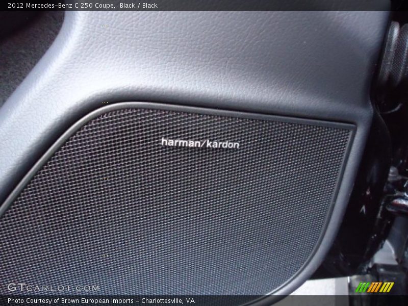 Black / Black 2012 Mercedes-Benz C 250 Coupe