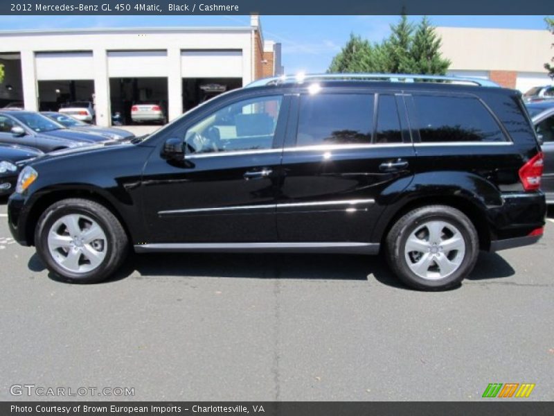 Black / Cashmere 2012 Mercedes-Benz GL 450 4Matic