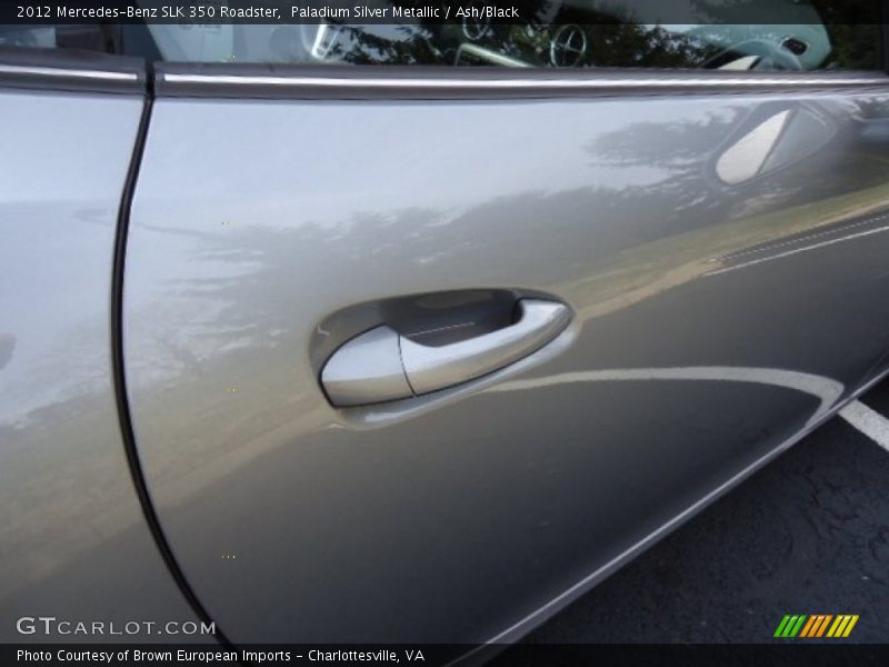 Paladium Silver Metallic / Ash/Black 2012 Mercedes-Benz SLK 350 Roadster