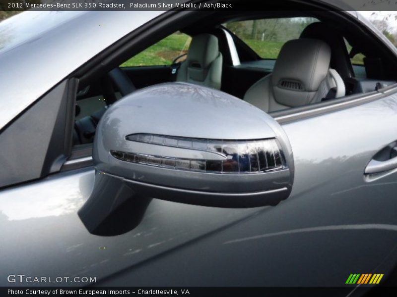 Paladium Silver Metallic / Ash/Black 2012 Mercedes-Benz SLK 350 Roadster