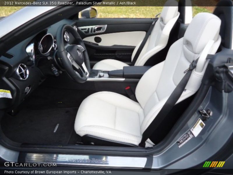 Paladium Silver Metallic / Ash/Black 2012 Mercedes-Benz SLK 350 Roadster