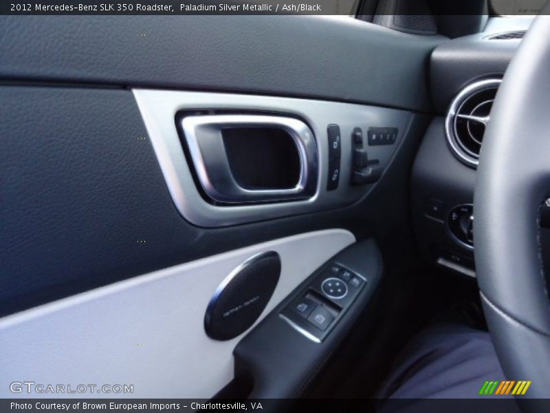 Paladium Silver Metallic / Ash/Black 2012 Mercedes-Benz SLK 350 Roadster