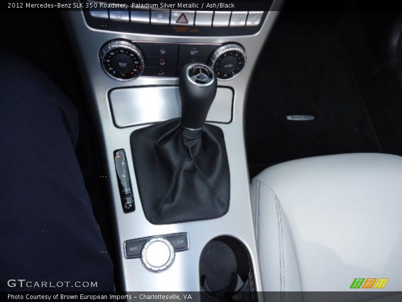 Paladium Silver Metallic / Ash/Black 2012 Mercedes-Benz SLK 350 Roadster