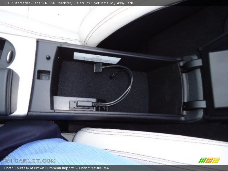 Paladium Silver Metallic / Ash/Black 2012 Mercedes-Benz SLK 350 Roadster