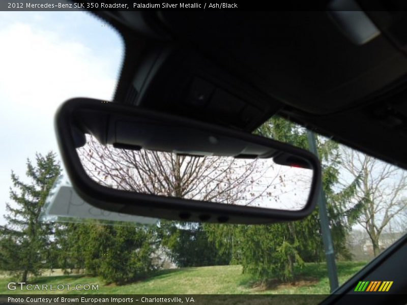 Paladium Silver Metallic / Ash/Black 2012 Mercedes-Benz SLK 350 Roadster