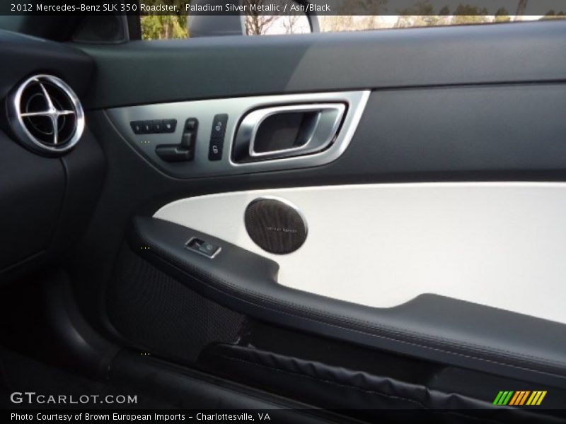 Paladium Silver Metallic / Ash/Black 2012 Mercedes-Benz SLK 350 Roadster