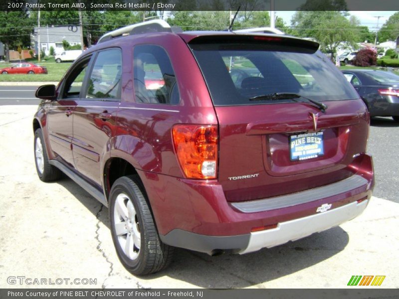 Sonoma Red Metallic / Ebony 2007 Pontiac Torrent AWD