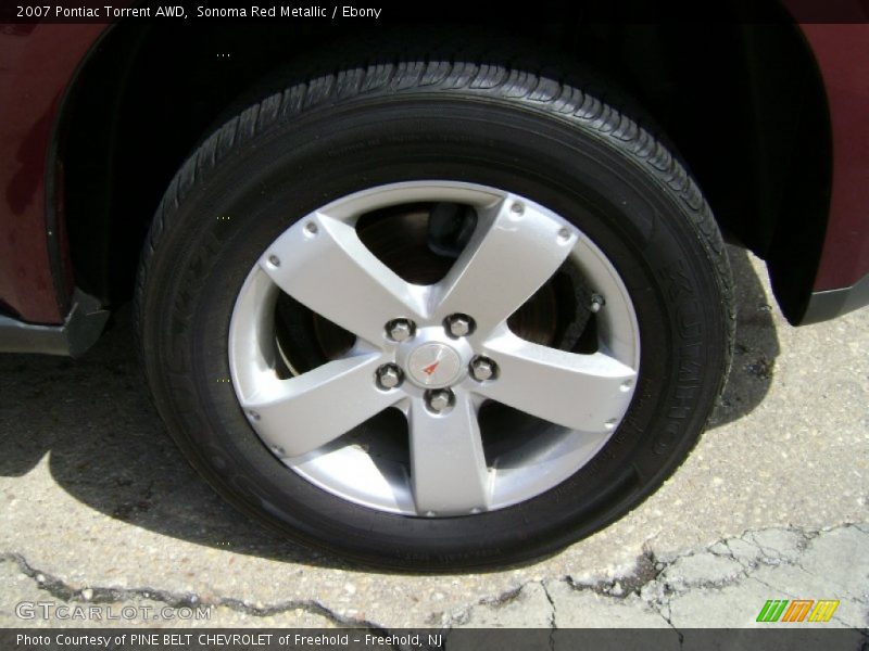 Sonoma Red Metallic / Ebony 2007 Pontiac Torrent AWD
