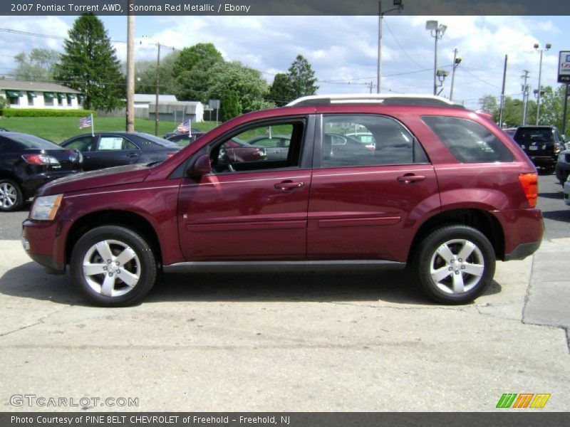 Sonoma Red Metallic / Ebony 2007 Pontiac Torrent AWD