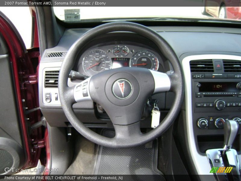 Sonoma Red Metallic / Ebony 2007 Pontiac Torrent AWD