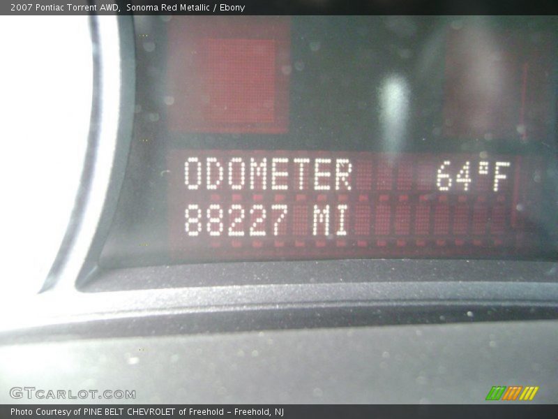 Sonoma Red Metallic / Ebony 2007 Pontiac Torrent AWD
