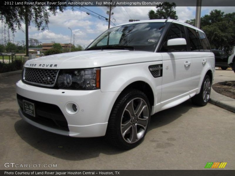 Front 3/4 View of 2012 Range Rover Sport Autobiography