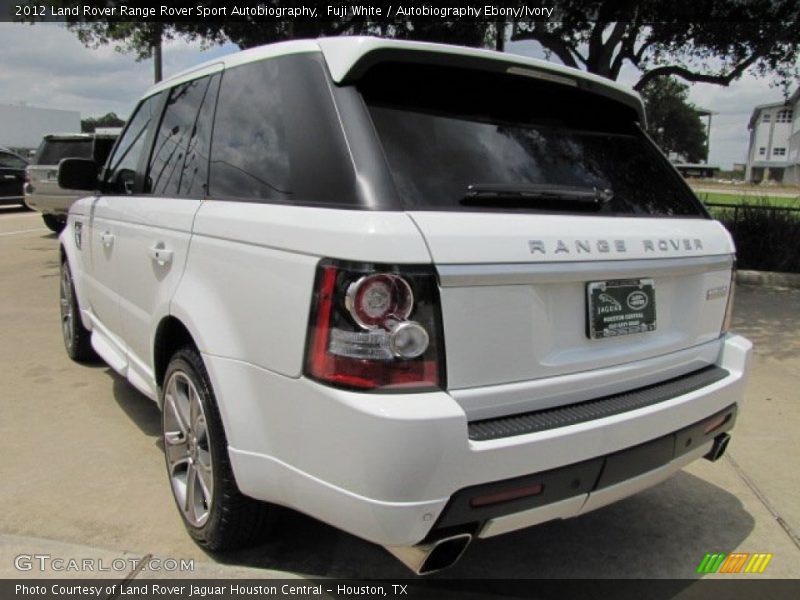 Fuji White / Autobiography Ebony/Ivory 2012 Land Rover Range Rover Sport Autobiography