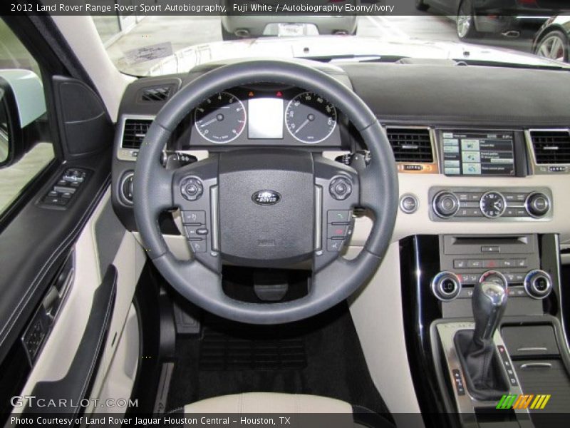 Dashboard of 2012 Range Rover Sport Autobiography