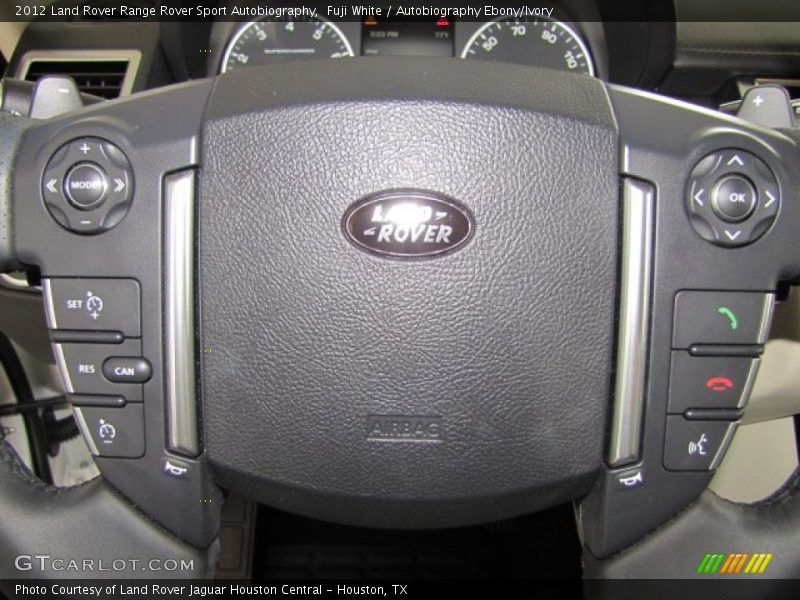  2012 Range Rover Sport Autobiography Steering Wheel