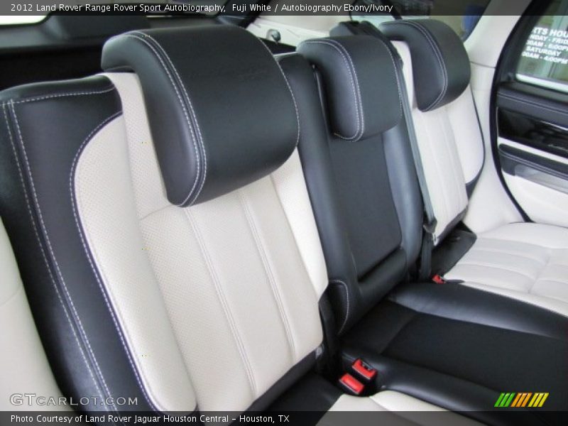 Rear Seat of 2012 Range Rover Sport Autobiography