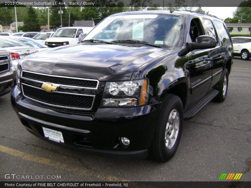 Black / Ebony 2012 Chevrolet Suburban LT 4x4