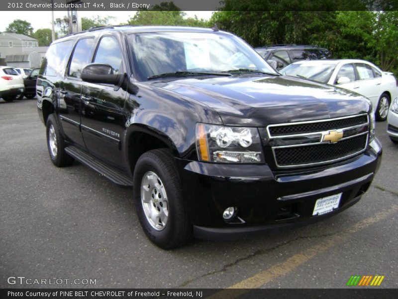 Black / Ebony 2012 Chevrolet Suburban LT 4x4