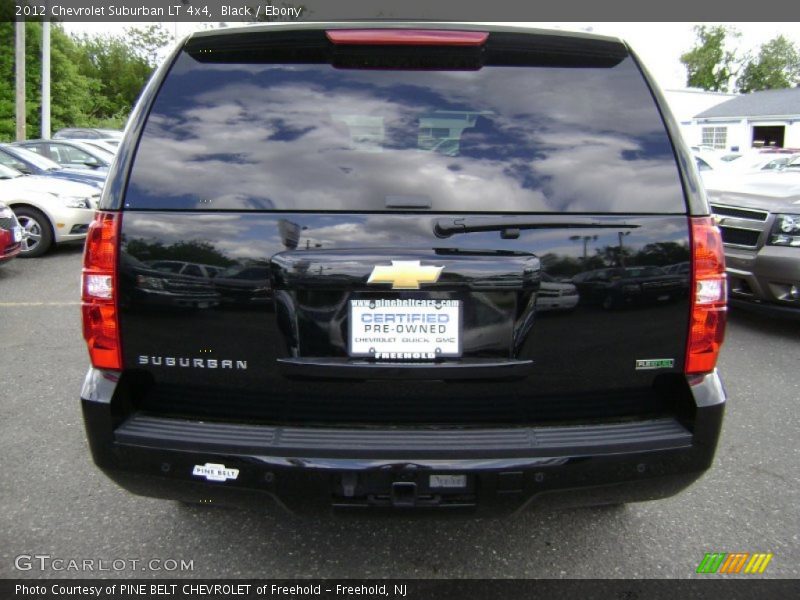 Black / Ebony 2012 Chevrolet Suburban LT 4x4
