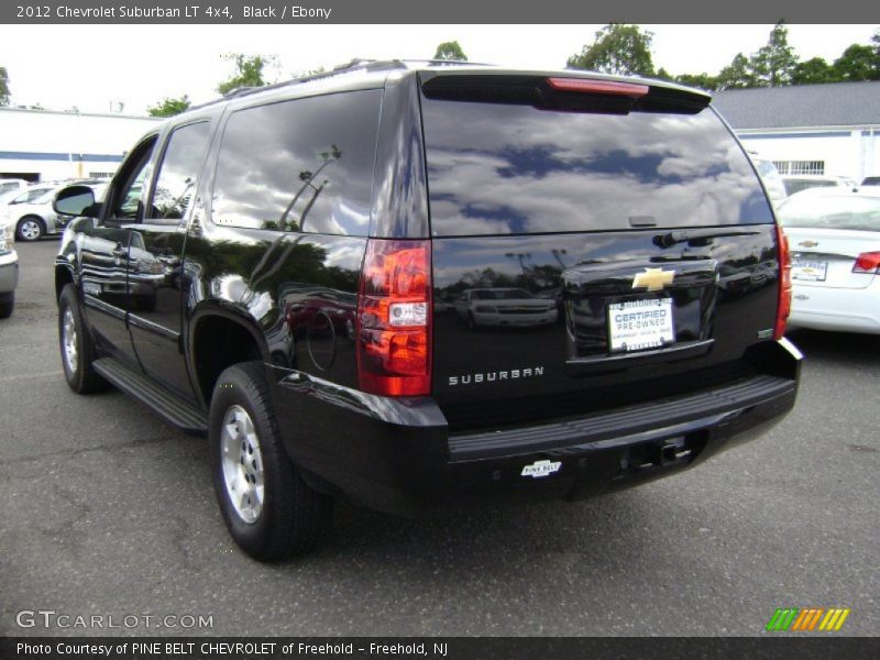Black / Ebony 2012 Chevrolet Suburban LT 4x4