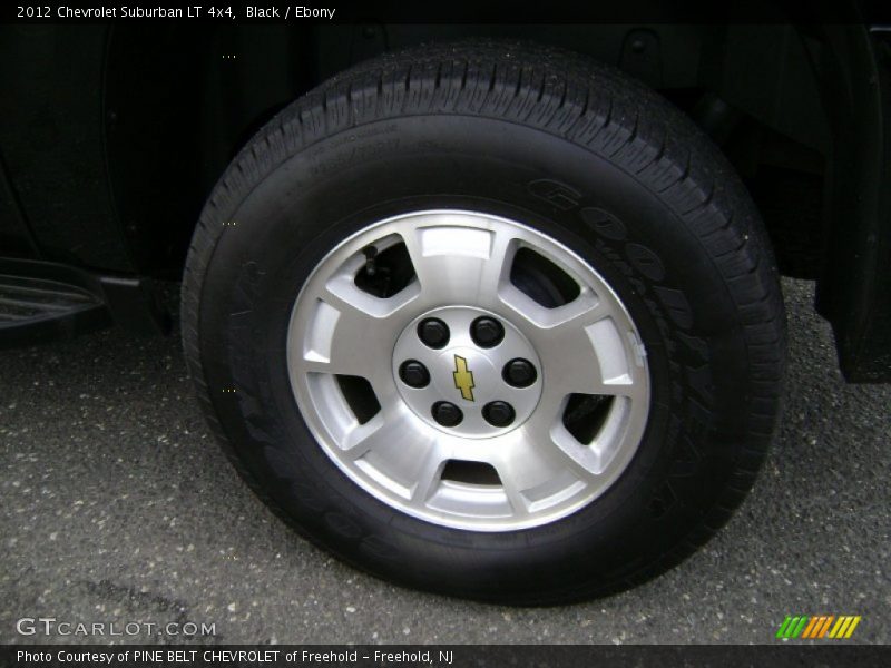 Black / Ebony 2012 Chevrolet Suburban LT 4x4