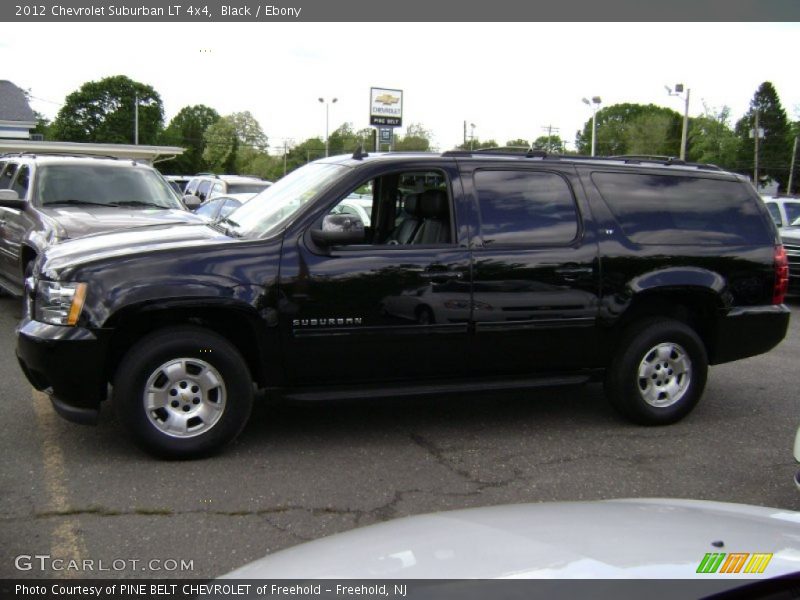 Black / Ebony 2012 Chevrolet Suburban LT 4x4