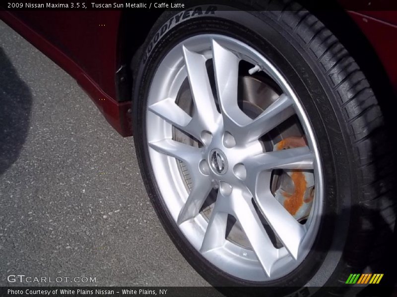 Tuscan Sun Metallic / Caffe Latte 2009 Nissan Maxima 3.5 S