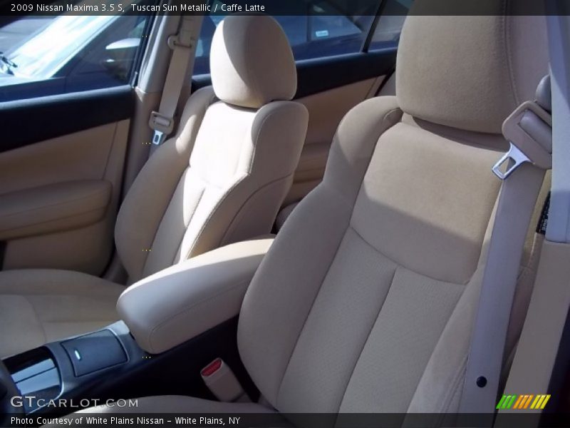 Tuscan Sun Metallic / Caffe Latte 2009 Nissan Maxima 3.5 S